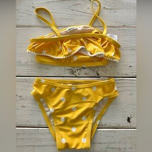 Yellow Polka Dot Bikini